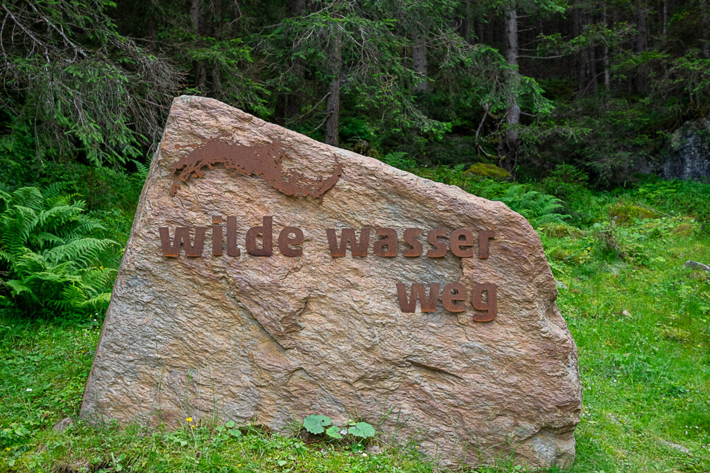 Wilde Wasser Weg