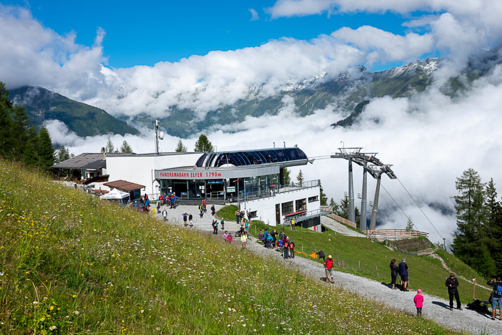 Die Elferbahn-Bergstation