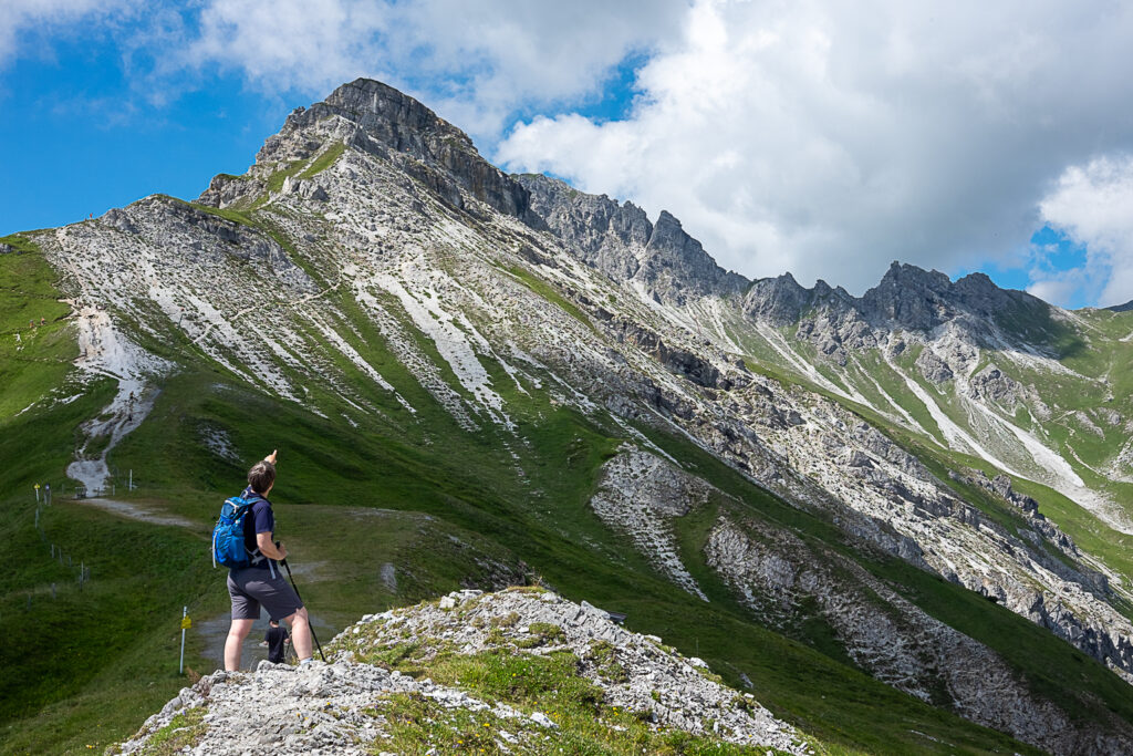 Blick auf den Hohen Burgstall