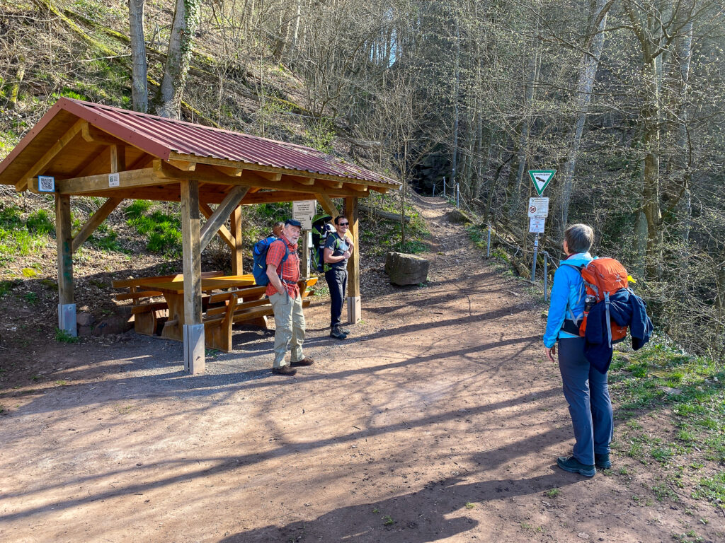 Eingang zur Margarethenschlucht