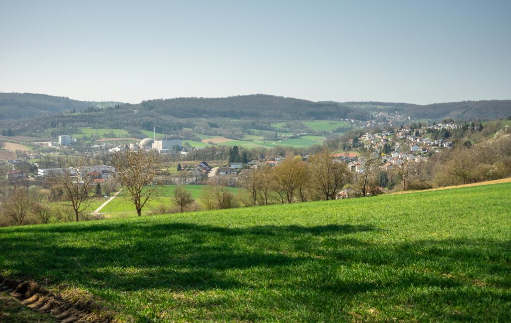 Blick auf Obrigheim